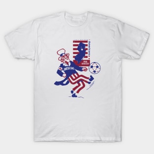 New Jersey Americans Pro Soccer Vintage T-Shirt